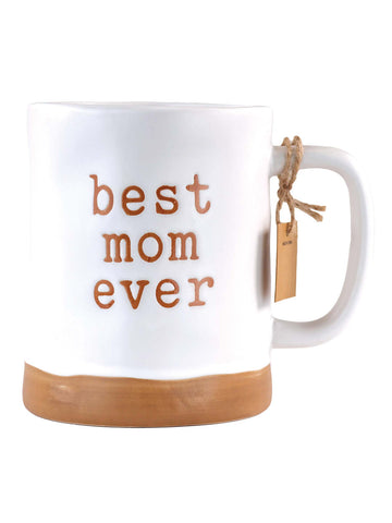 Simply Southern Stone Mug-Best Mom