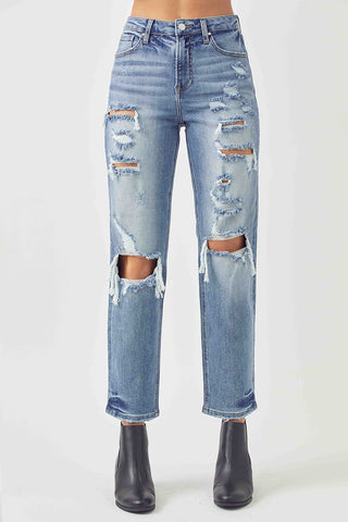 Risen HR Crop Boyfriend Jean