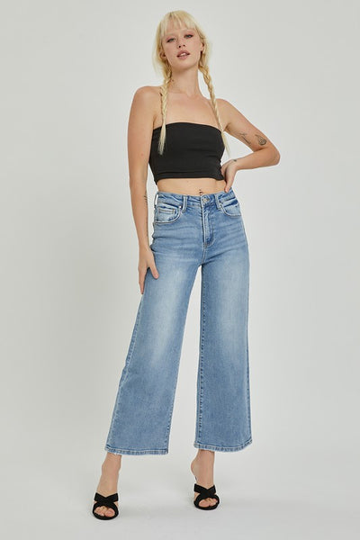 Risen HR Crop Wide Jean