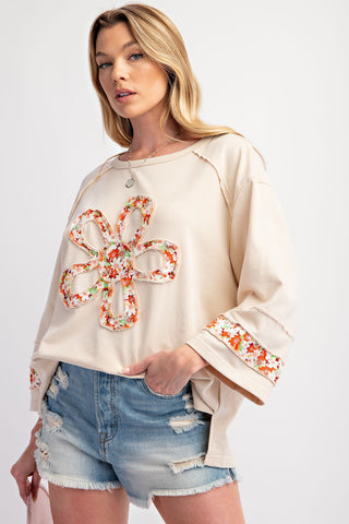 Flower Power Pullover