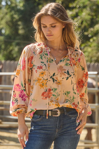 Autumn Bloom Top