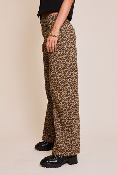 Leopard Print Jean