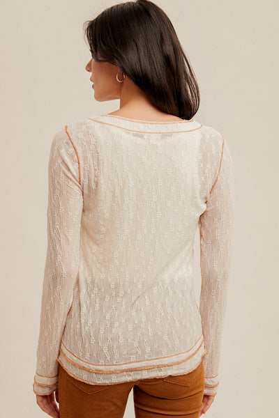 Hint of Spice Long Sleeve Top