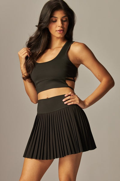 Grand Slam Pleated Skirt