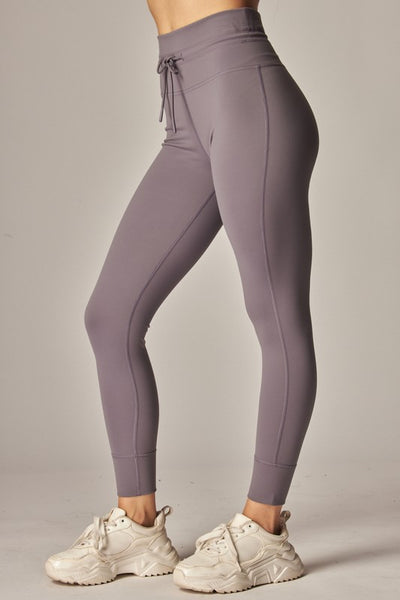 Soft Active Tunnel Drawstring Daily Legging