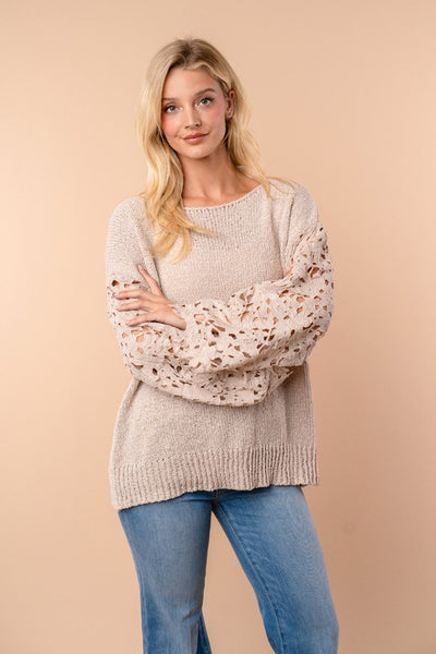 Sand And Seashell Sweater