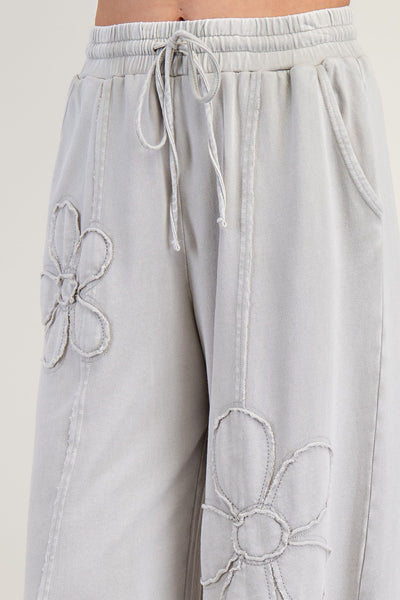 Flower Patch Pant in Stone