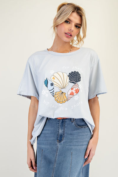 By The Sea Graphic Tee