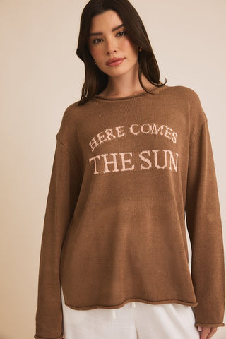 Here Comes The Sun Sweater