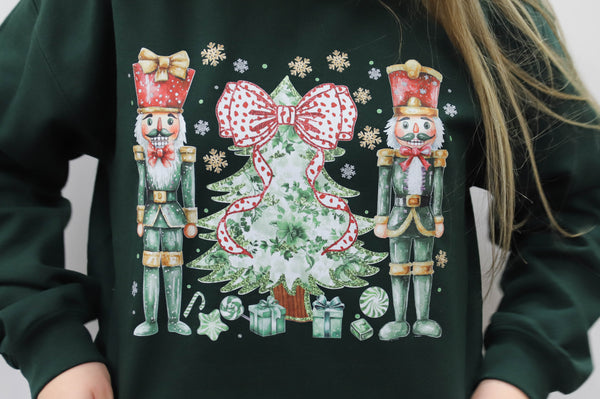 Nutcracker Sweatshirt in Green