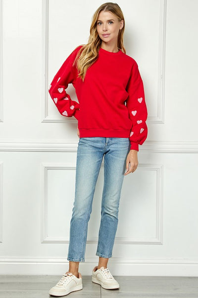 Heart On My Sleeve Sweatshirt