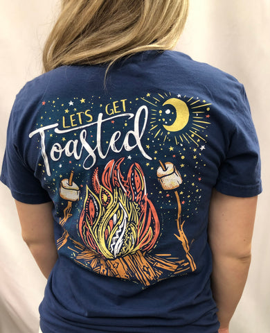 Southern Couture Lets' Get Toasted Tee