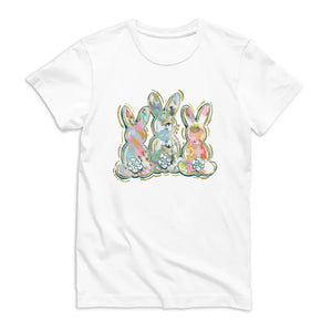 Painted Bunny Trio Peter Rabbit Tee