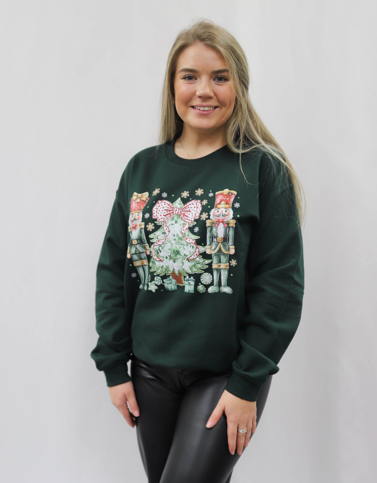 Nutcracker Sweatshirt in Green