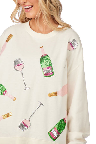 Holiday Sparkle Sweatshirt by Mud Pie