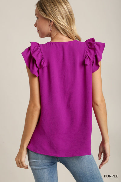 Purple Ballot Top