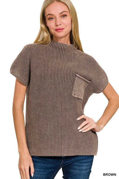 Chocolate Puff Sweater