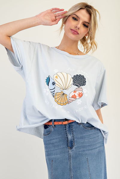 By The Sea Graphic Tee