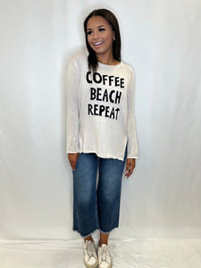 Coffee Beach Repeat Sweater