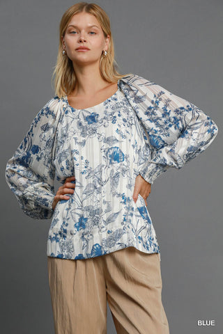 Precious Blues Top