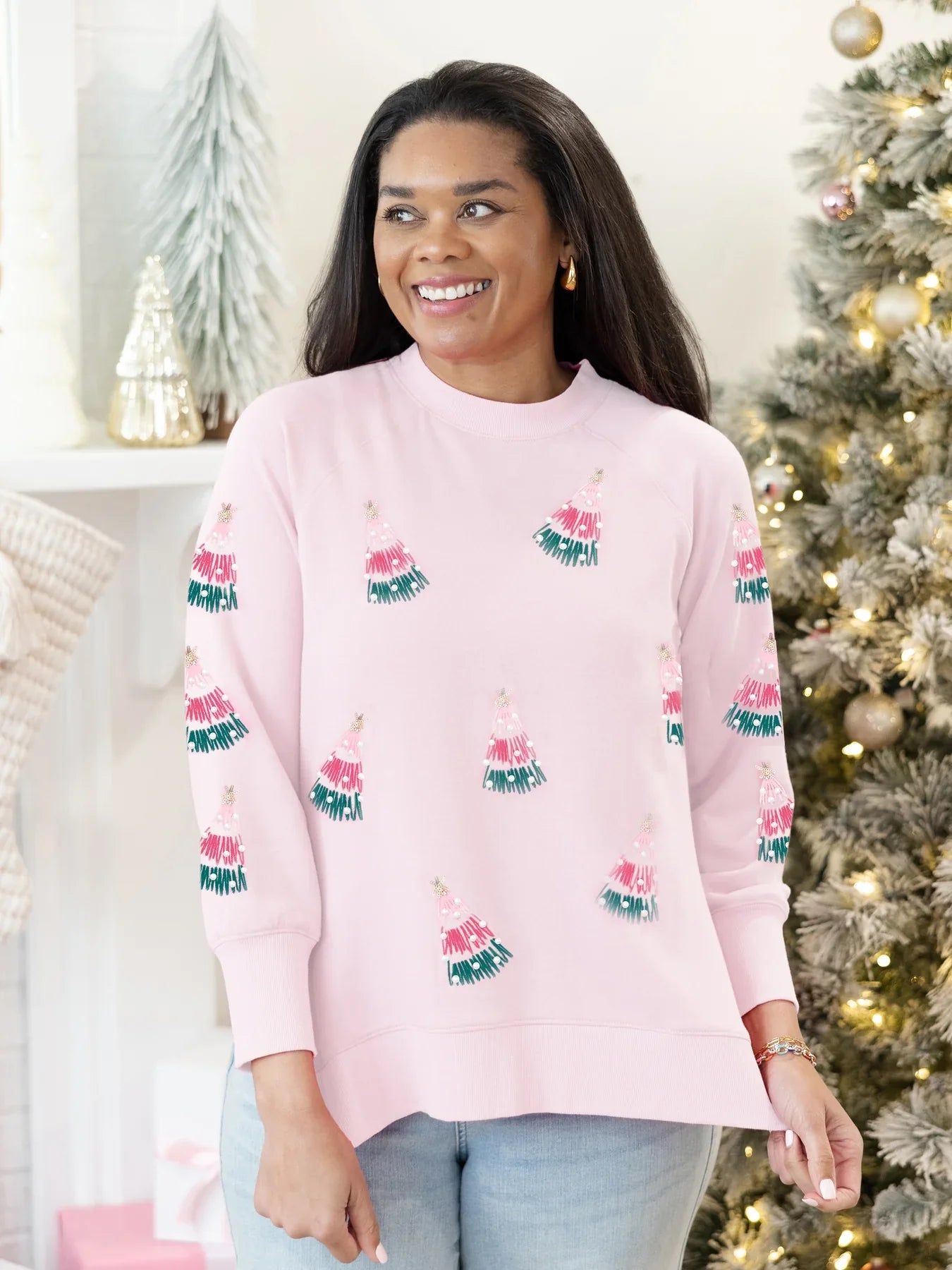 Katie Trees Sweatshirt by Mary Square