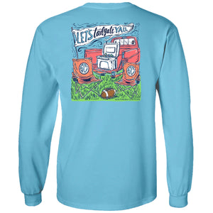 Southern Couture Lets Tailgate Long Sleeve Tee