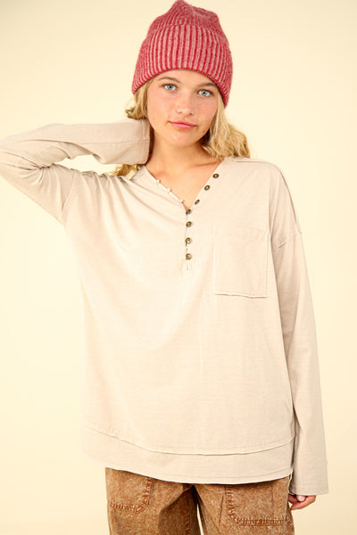 Comfy Cotton Long Sleeve Tee