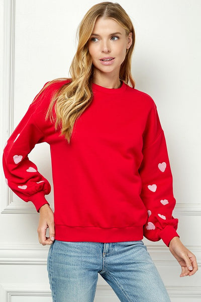 Heart On My Sleeve Sweatshirt