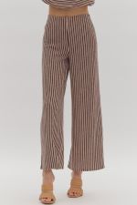 Mocha Stripe Pant