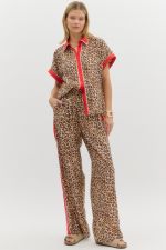 Running Fast Leopard Print Pant