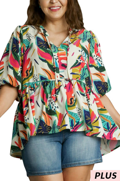 Floral Amazon Top