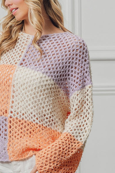 Peaches and Cream Sweater