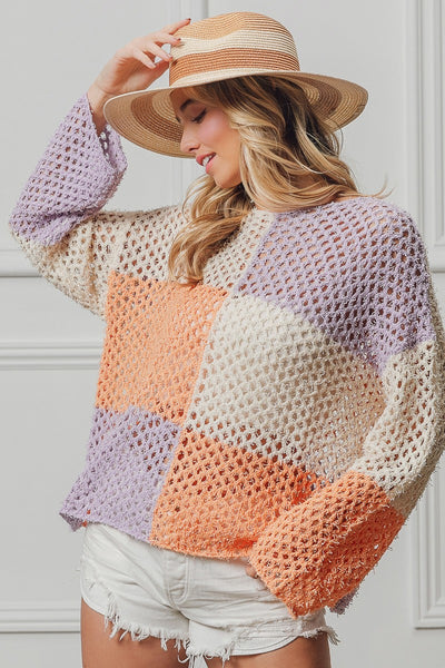 Peaches and Cream Sweater