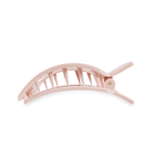 Teleties Pearly Pink Flat Square Hair Clip