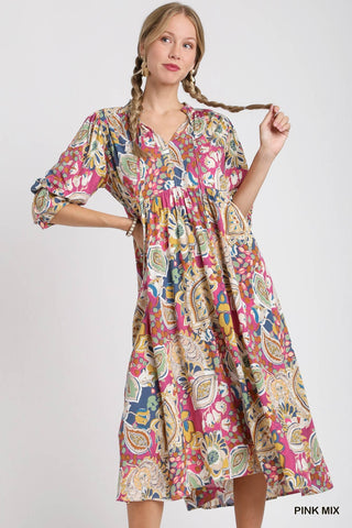 Pretty in Paisley Dress