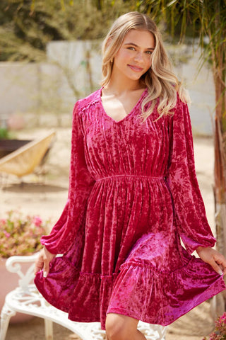 Velvet Holidays Dress