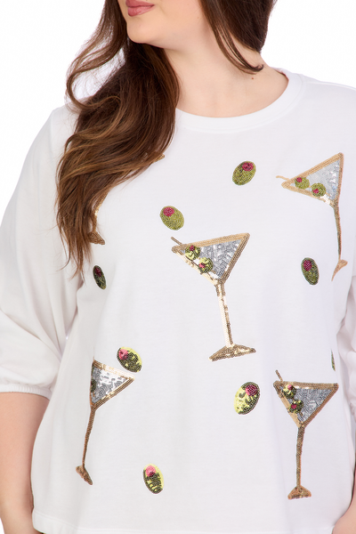 Sparkle Martini Sweatshirt